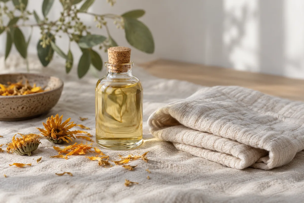 Ekologisk babymassage och babyolja — guide 2026