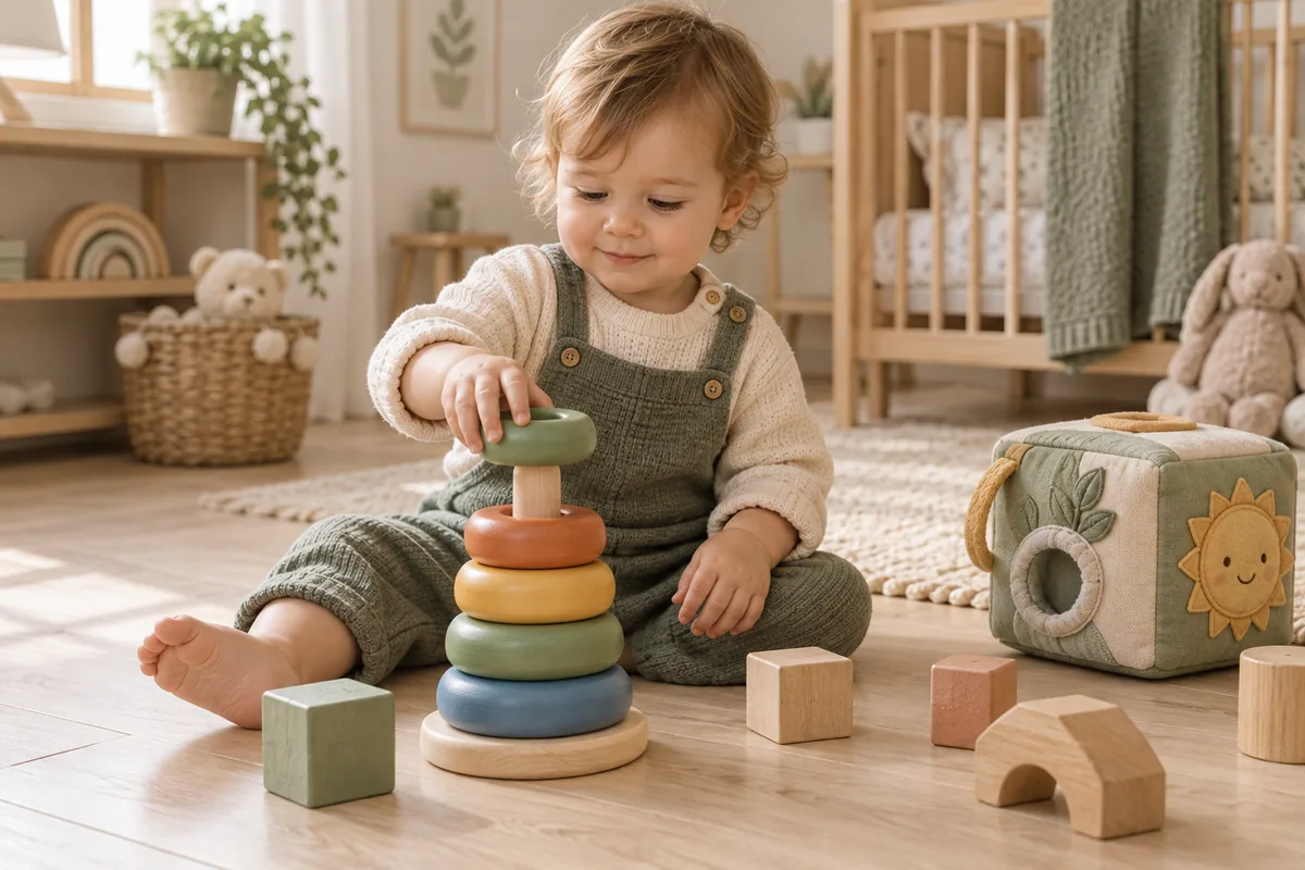 Leksaker utan smådelar — säkra leksaker för barn 0–3 år