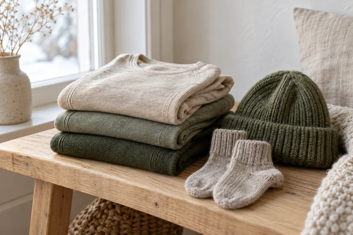 Ekologiska ullkläder barn — merinoull med GOTS, RWS eller OEKO-TEX?