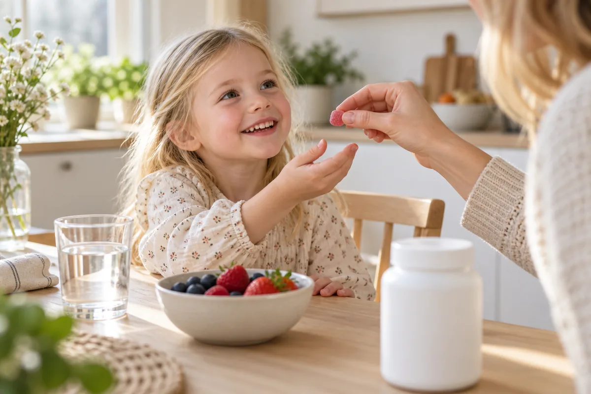 Sockerfria vitaminer för barn 2026 — guide och jämförelse